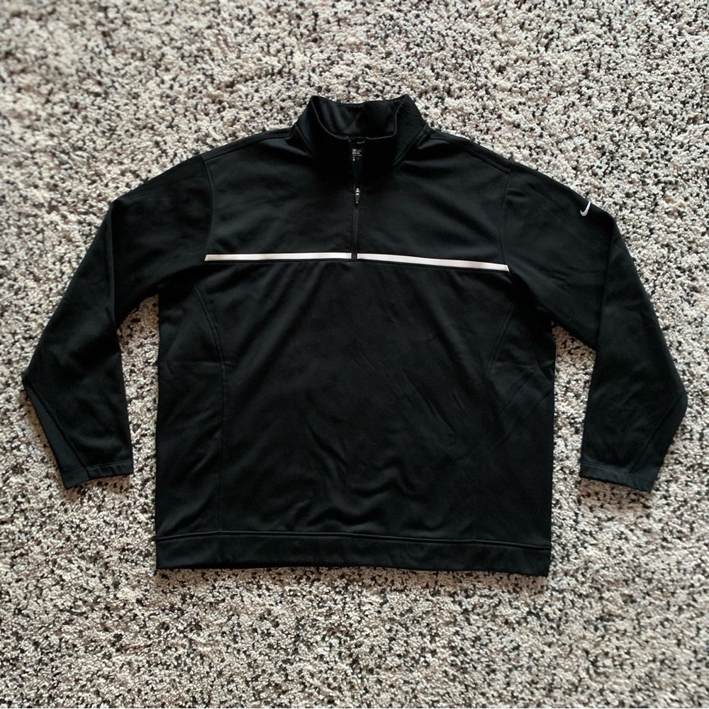 Nike Golf Pullover Jacket Tour Performance Therma… - image 1